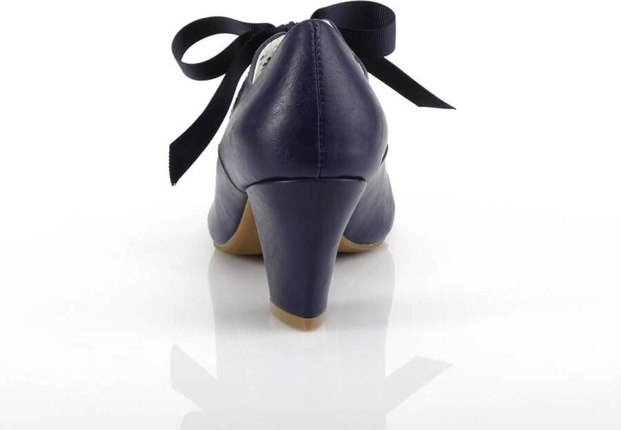 Pin Up Couture Pumps 44 Shoes WIGGLE 32 Blauw - Foto 5