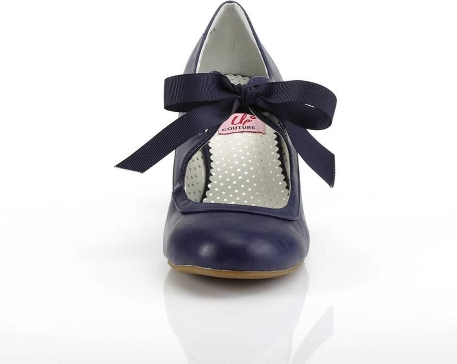 Pin Up Couture Pumps 44 Shoes WIGGLE 32 Blauw