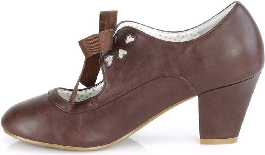 Pin Up Couture Pumps 44 Shoes WIGGLE 32 Bruin - Foto 5