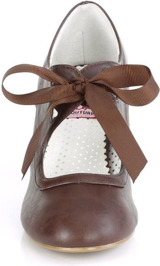 Pin Up Couture Pumps 44 Shoes WIGGLE 32 Bruin - Foto 4