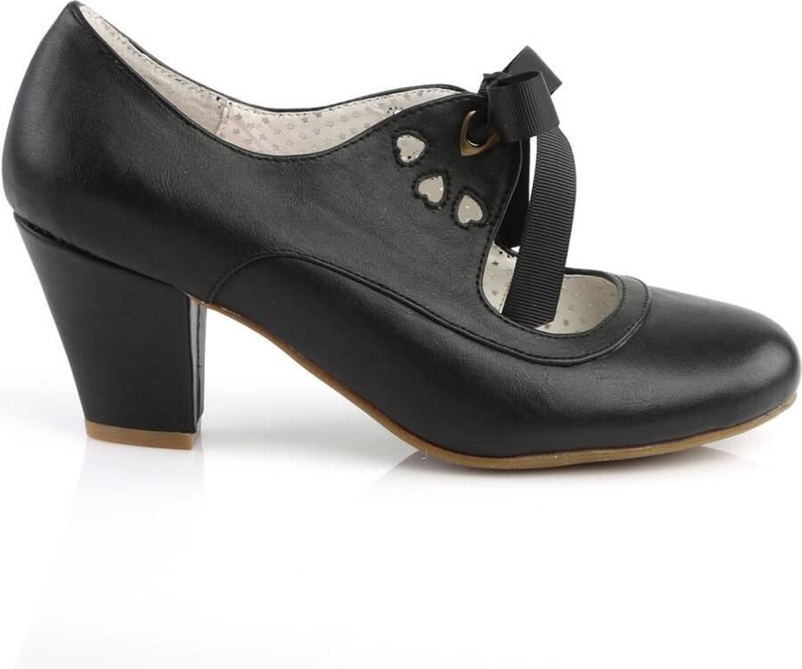 Pin Up Couture Pumps 44 Shoes WIGGLE 32 Zwart