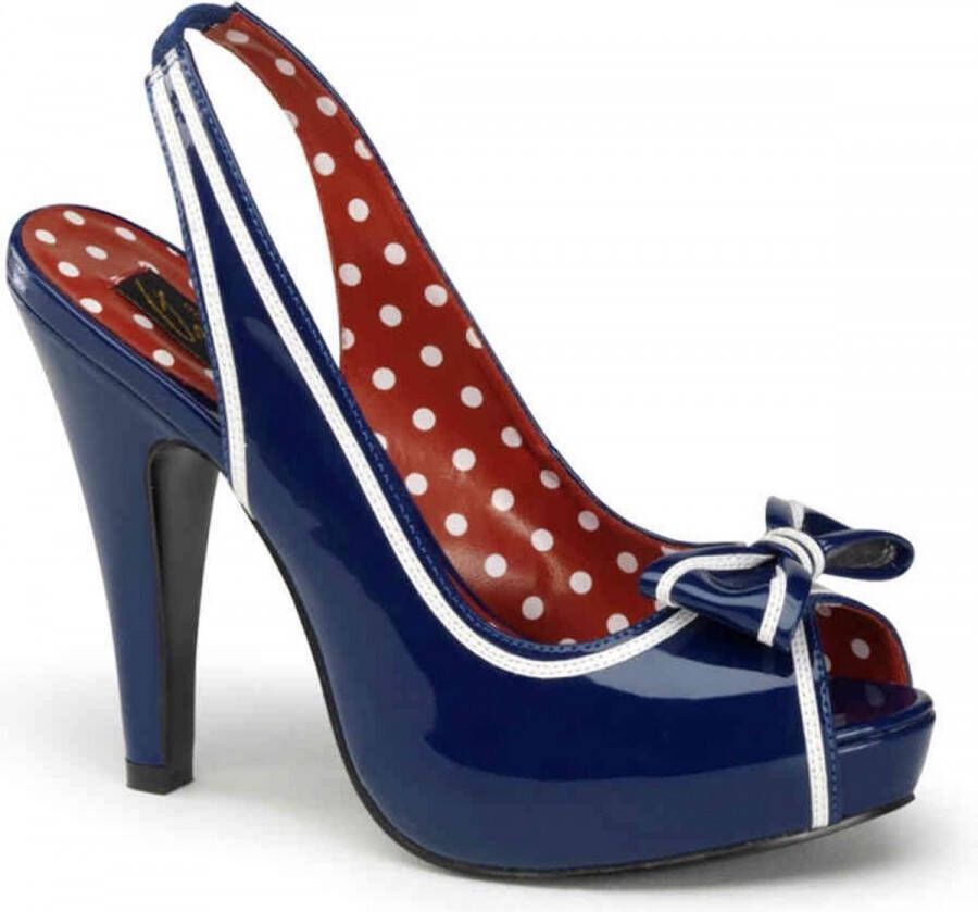 Pin Up Couture Pumps 35 Shoes BETTIE 05 Blauw