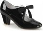 Pin Up Couture Pumps 44 Shoes WIGGLE 32 Zwart - Thumbnail 3