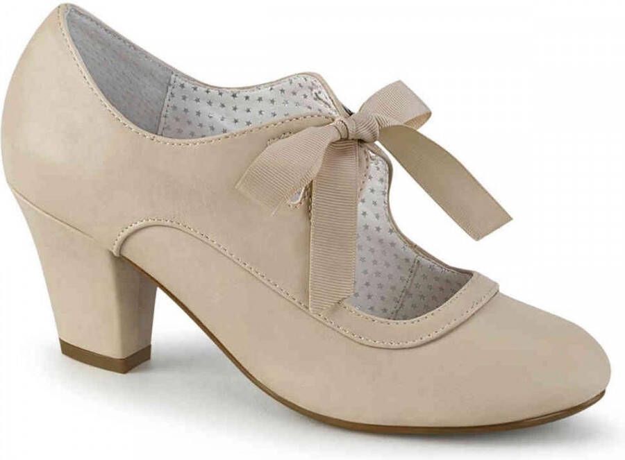 Pin Up Couture Pumps 40 Shoes WIGGLE 32 Beige