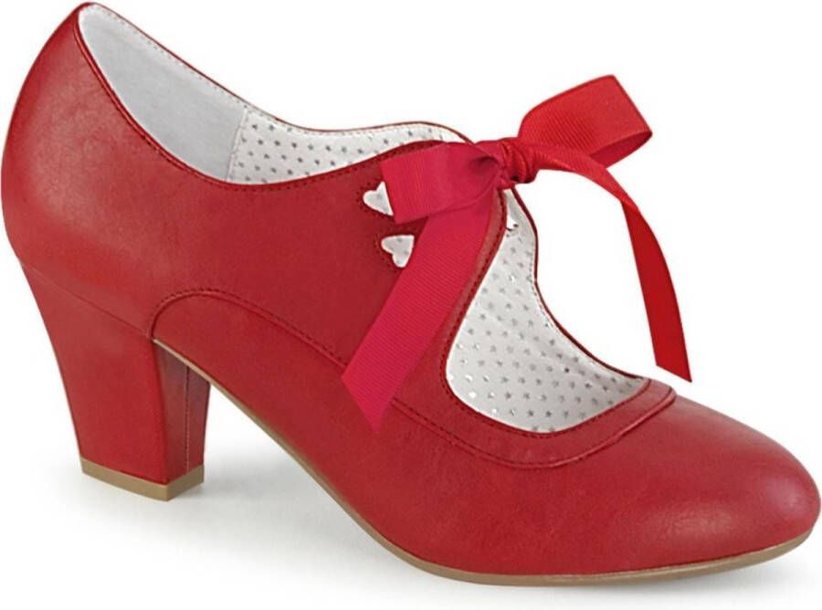 Pin Up Couture Pumps 37 Shoes WIGGLE 32 Rood - Foto 2