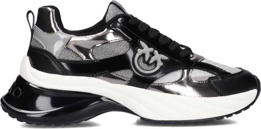 Pinko Ariel 15 Sneakers Leer Dames Zwart