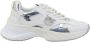 Pinko Witte en Zilveren Sneakers voor Vrouwen White Dames - Thumbnail 1