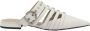 Pinko Slippers & Mules Pointed-Toe Sabot With Cut-Out Insert in wit - Thumbnail 1