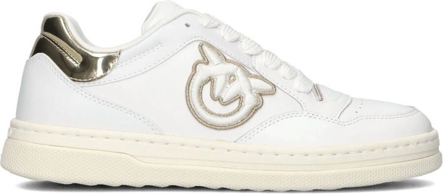 PINKO Lage Sneakers Dames Mandy 11 Maat: 38 Materiaal: Leer Kleur: Wit