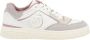 Pinko Stijlvolle Veterschoenen met Geperforeerde Neus White Dames - Thumbnail 1