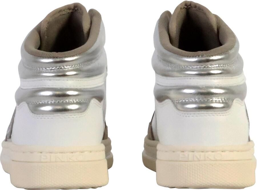 Pinko Mandy 02 leren sportschoenen met hoge hakken