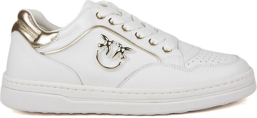 PINKO Sneakers laag 'Mandy 21 Sneaker Calf Leather' wit