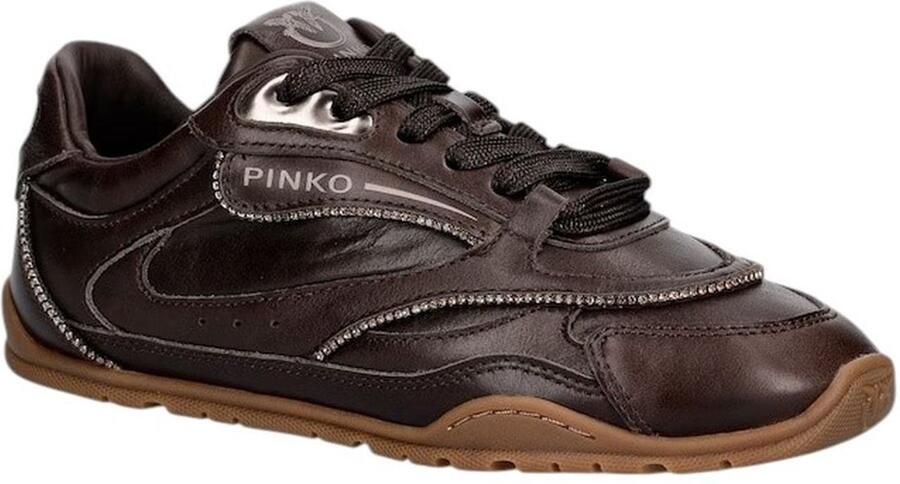 PINKO Sneakers laag 'YULIA' donkerbruin