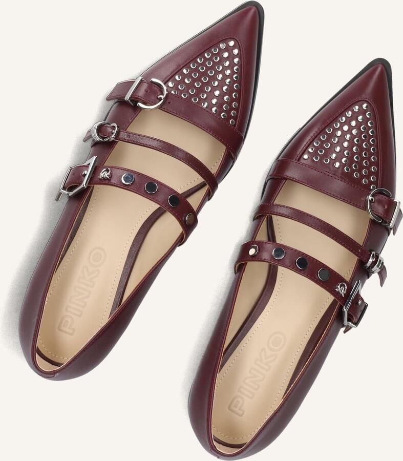 Pinko Zulema 02 Ballerina's Dames Bordeaux - Foto 2