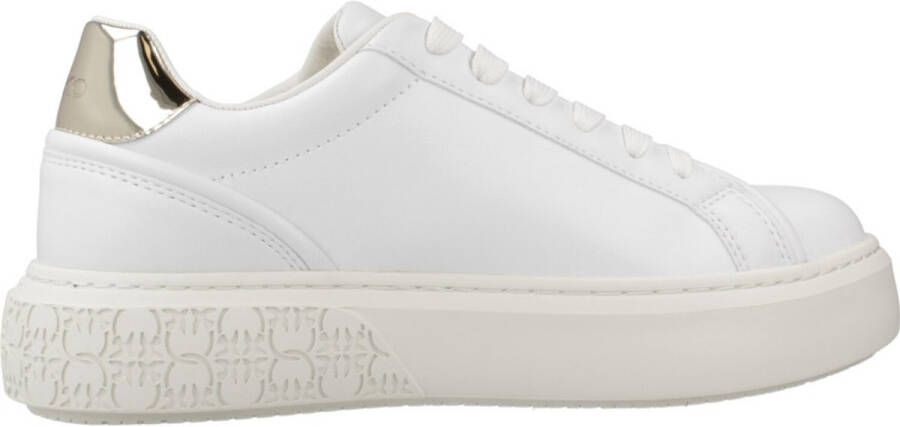 Pinko Witte Sneakers met Flatform Zool