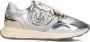 Pinko Zoe 01 Sneakers Dames Leren Sneaker Metallic - Thumbnail 1
