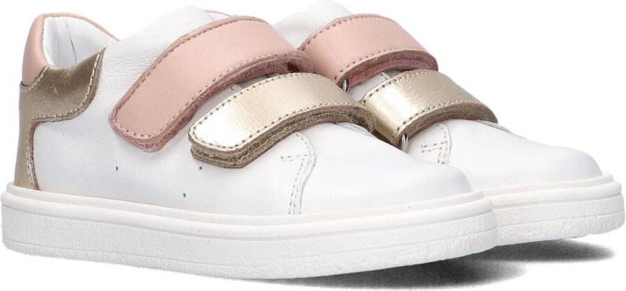 Pinocchio F1041 Lage sneakers Leren Sneaker Meisjes Lichtroze