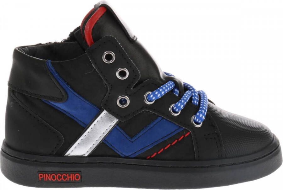 Pinocchio Hoge sneakers Jongens Zwart