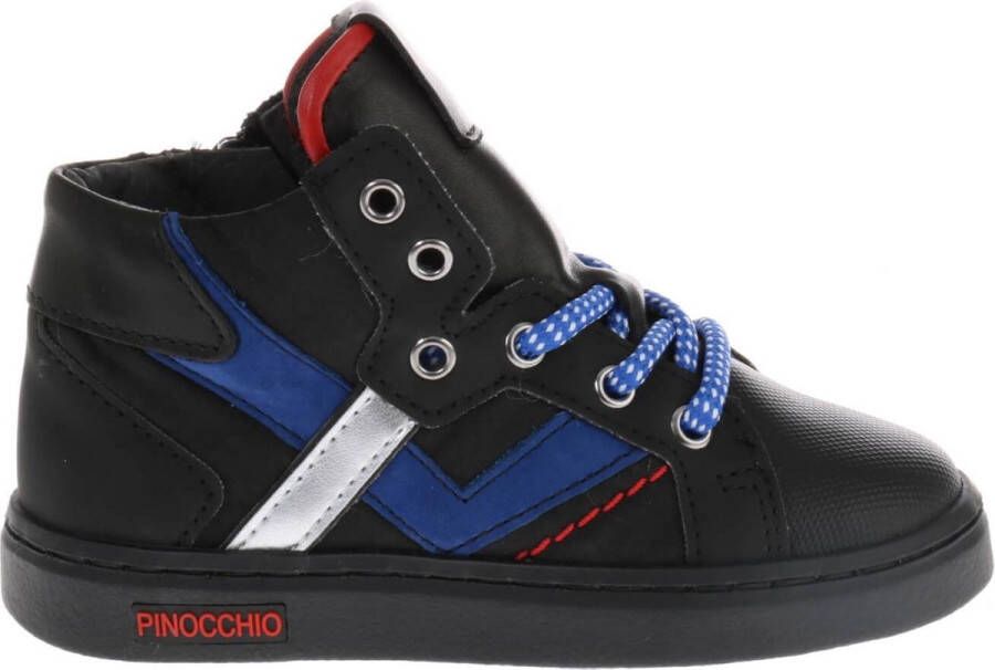 Pinocchio Hoge sneakers Jongens Zwart