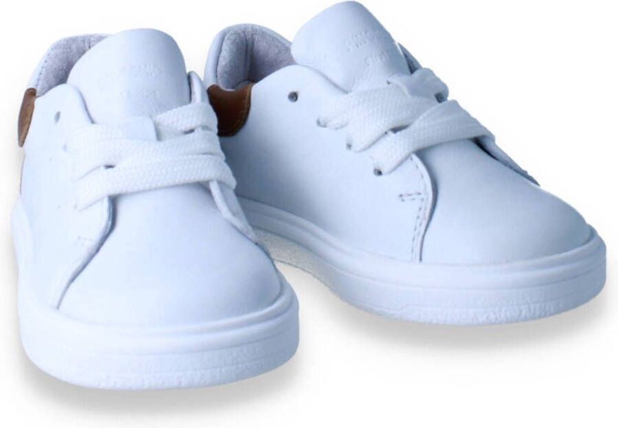 Pinocchio Jongens Sneaker Wit Combi WIT