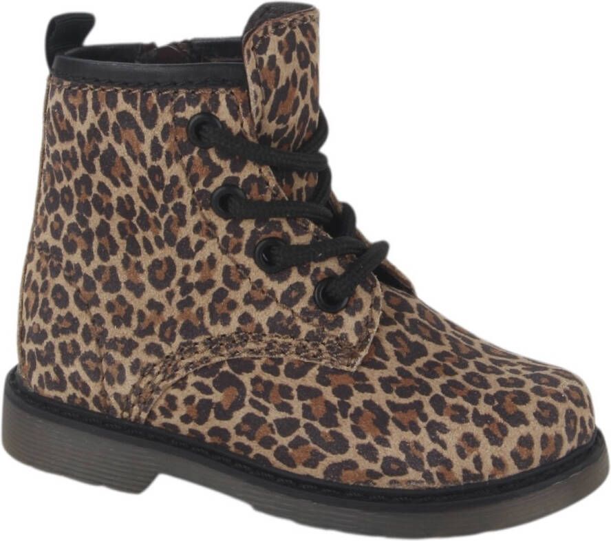 Pinocchio P1141-F meisjes veterboots bruin