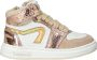 Pinocchio P1765 Sneakers Leren Sneaker Beige - Thumbnail 3