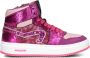 Pinocchio P1765 Sneakers Meisjes Leren Sneaker Roze - Thumbnail 1