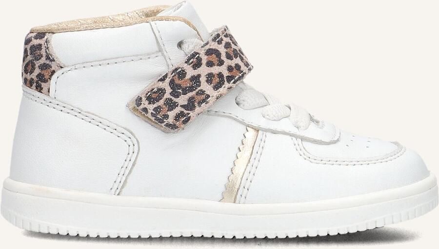 Pinocchio F1551 Hoge sneakers Leren Sneaker Unisex Wit