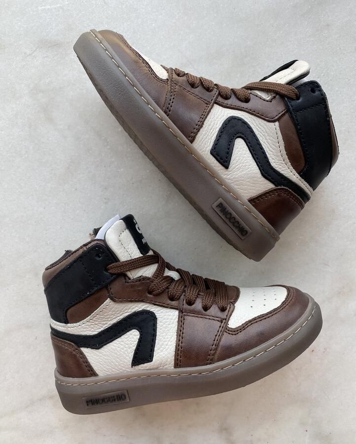 Pinocchio sneaker bruin - Foto 2