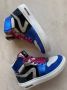Pinocchio sneaker blauw fuschia - Thumbnail 2