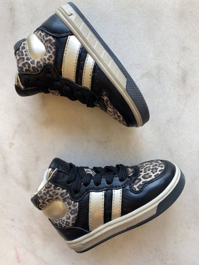 Pinocchio sneaker luipaard