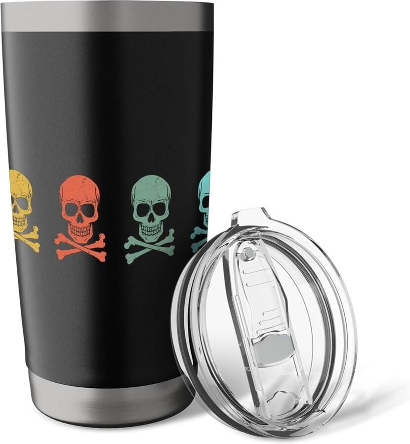 Piraten schedel thermobeker