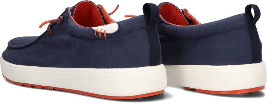 PITAS Instappers Heren Biarritz Maat: 44 Materiaal: Canvas Kleur: Blauw