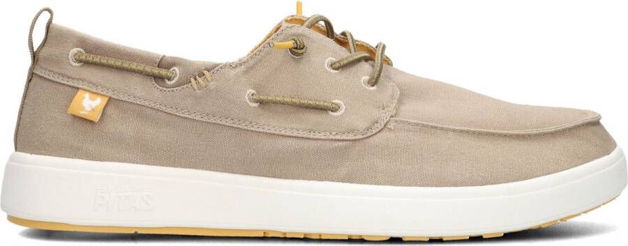 PITAS Maui Instappers Canvas Instapper Heren Beige