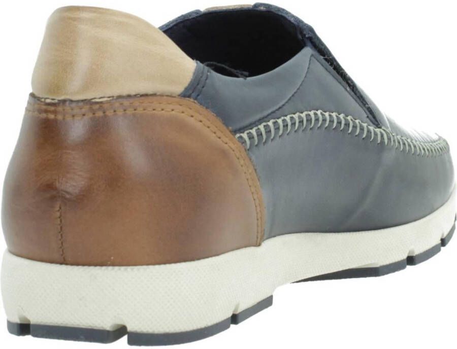 Pitillos Business Shoes Loafers Beige Blue Heren