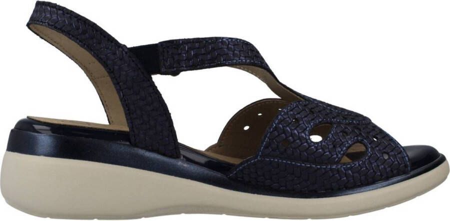 Pitillos Stijlvolle platte sandalen voor vrouwen Blue Dames