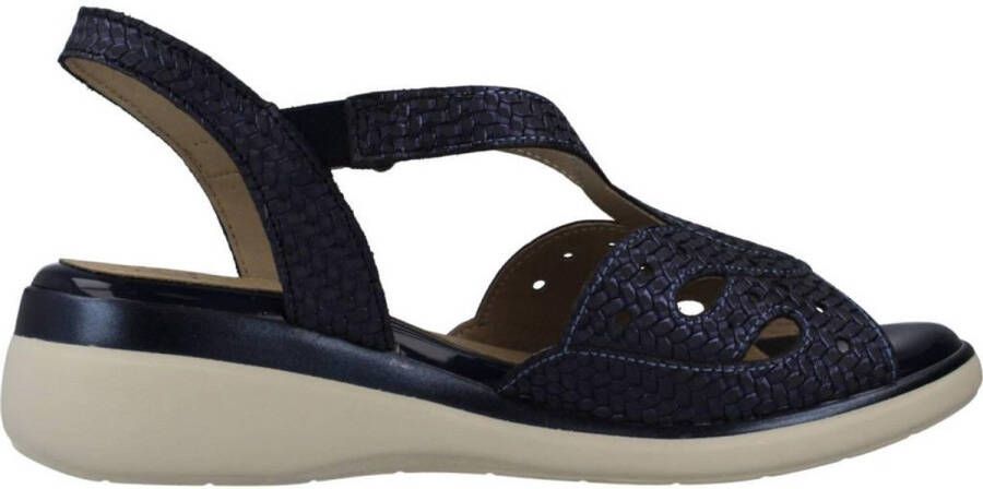 Pitillos Stijlvolle platte sandalen voor vrouwen Blue Dames