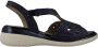Pitillos Stijlvolle platte sandalen voor vrouwen Blue Dames - Thumbnail 1