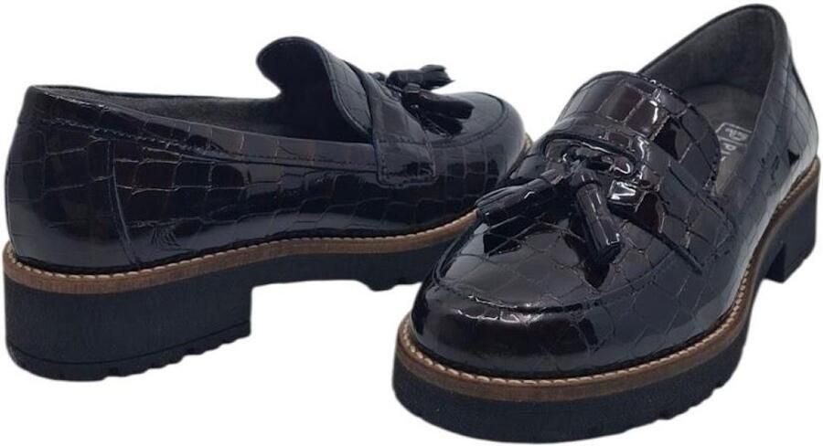Pitillos Burdeos mocasin en coco