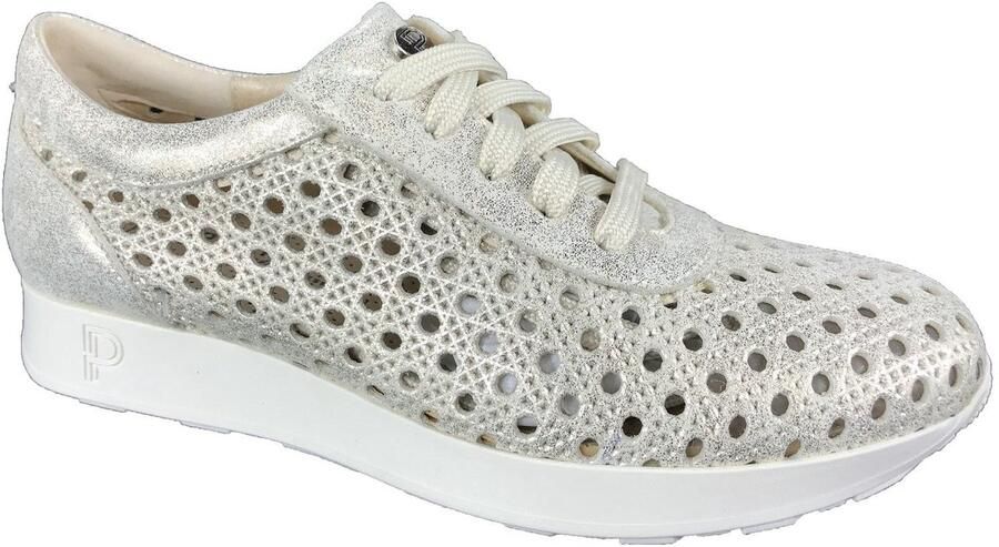 Pitillos 11.101 dames veterschoen platinum voor steunzolen Bonne Shoe