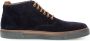 Gabor Moderne hoge suède sportsneakers Blue Dames - Thumbnail 1
