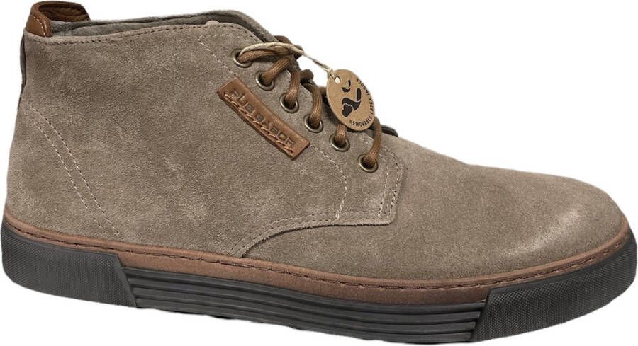 Pius Gabor 0460.11.16 suede lt brown nette schoen veterschoenen Uitneembaar voetbed Suede schoenen