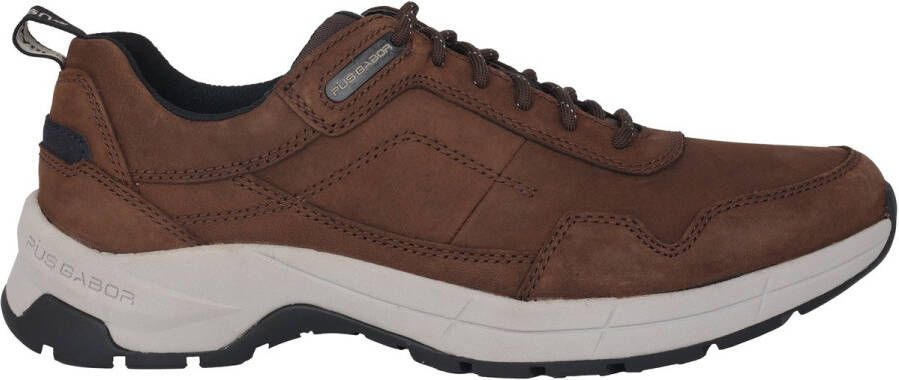 Pius Gabor 1014.11.03 heren sneaker bruin