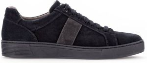 Gabor Gecertificeerde suède heren sneakers Blauw Heren