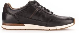 Gabor Heren wandelsneakers van gecertificeerd leer Zwart Heren