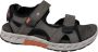 Pius Gabor 8004.10.05 Rock Black Orange-sandalen heren-sandalen - Thumbnail 1