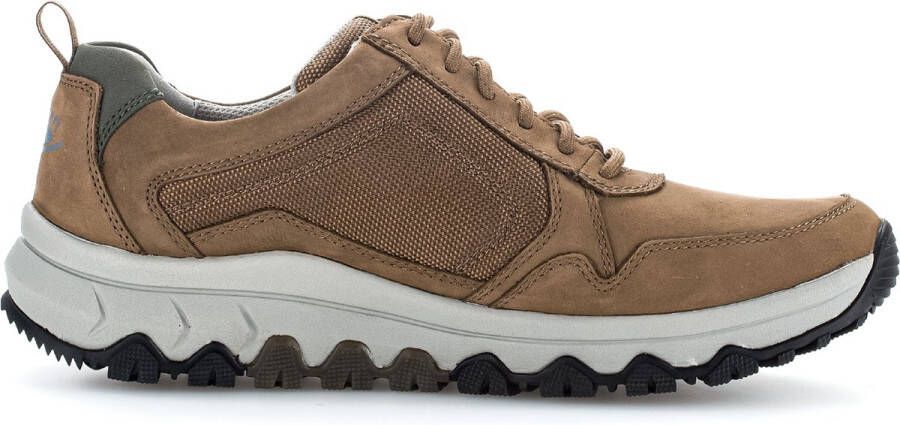 Pius Gabor rollingsoft sensitive 8005.11.03 heren rollende wandelsneaker bruin