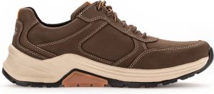 Gabor Heren wandelsneakers van gecertificeerd suède Bruin Heren