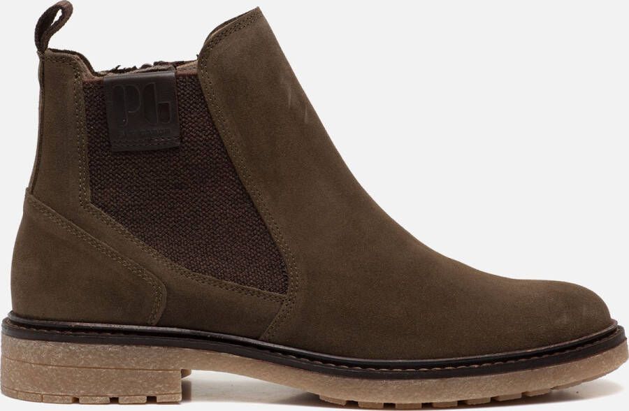 Pius Gabor Chelsea boots Groen Suede 392204 Heren