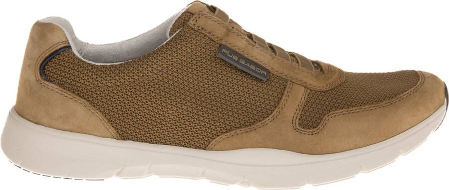 Pius Gabor Instapper 1018.14.03 Knitted Nubuck Licht Bruin 10½